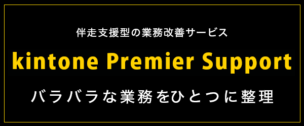 kintone Premir Support
